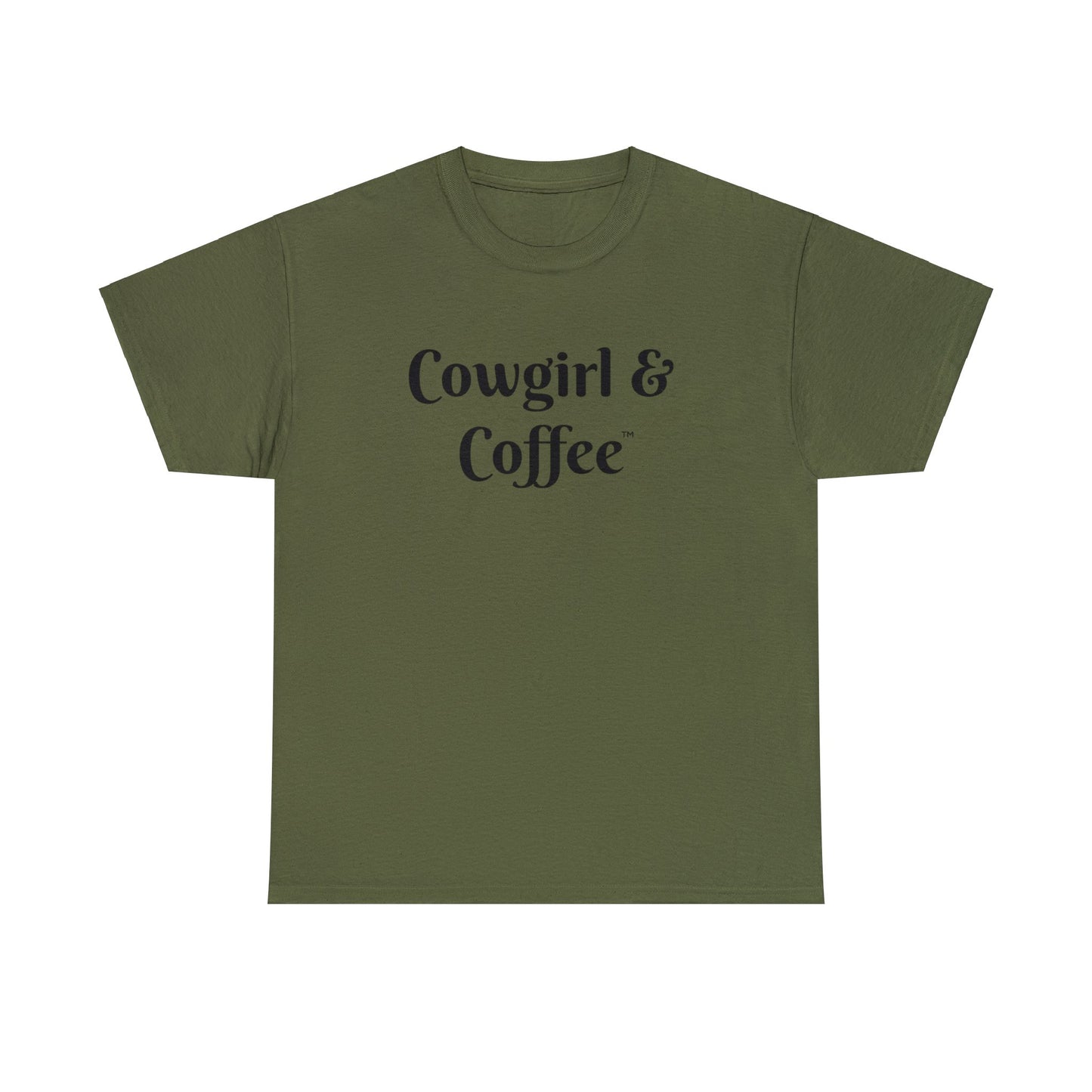 Bargain Tee "Cowgirl & Coffee"