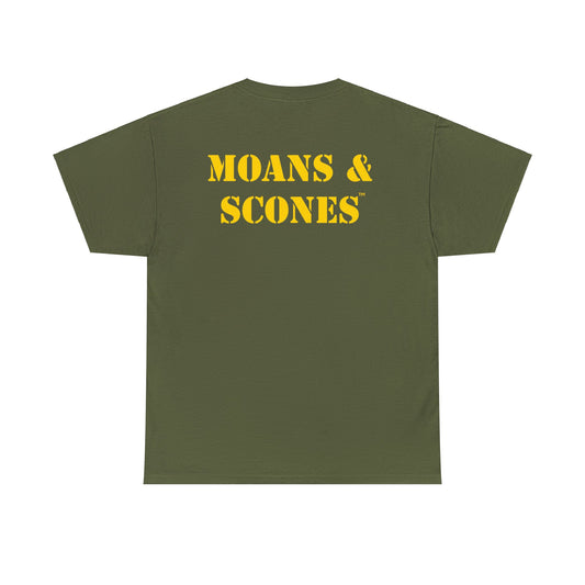 Moto Tee "Moans & Scones"