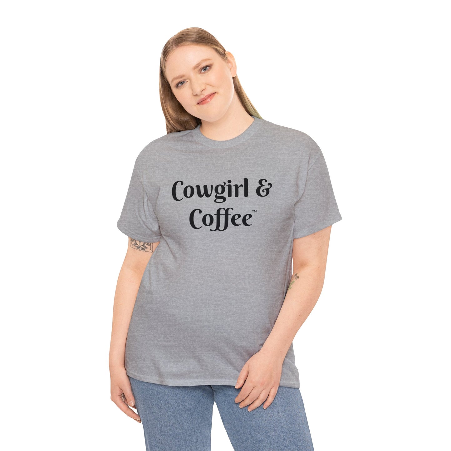 Bargain Tee "Cowgirl & Coffee"